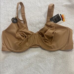 Wacoal Lightweight Full-Coverage Wire Bra - Caramel